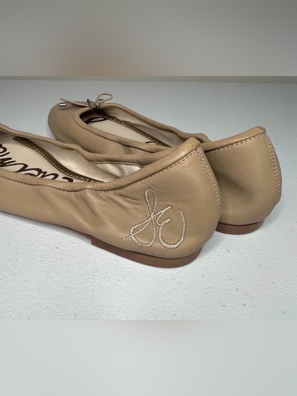 Sam Edelman Felicia Leather Ballet Flats with Bow Detail; NWOB, US 9/EU 39 - Picture 4 of 7